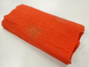 アンティーク　花模様織出し羽織洗い張り